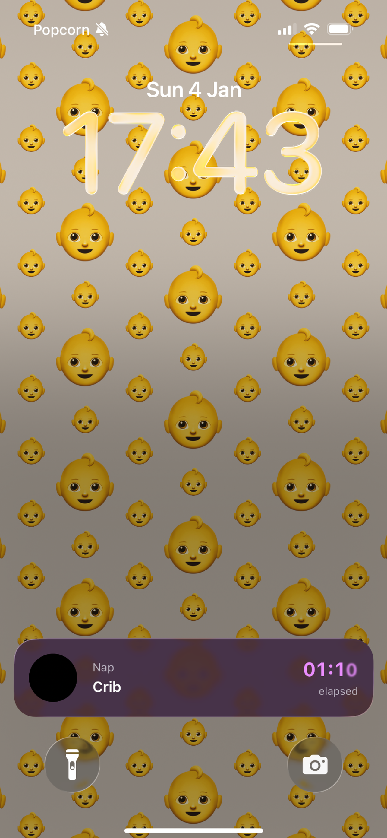 Live Activity on lock screen